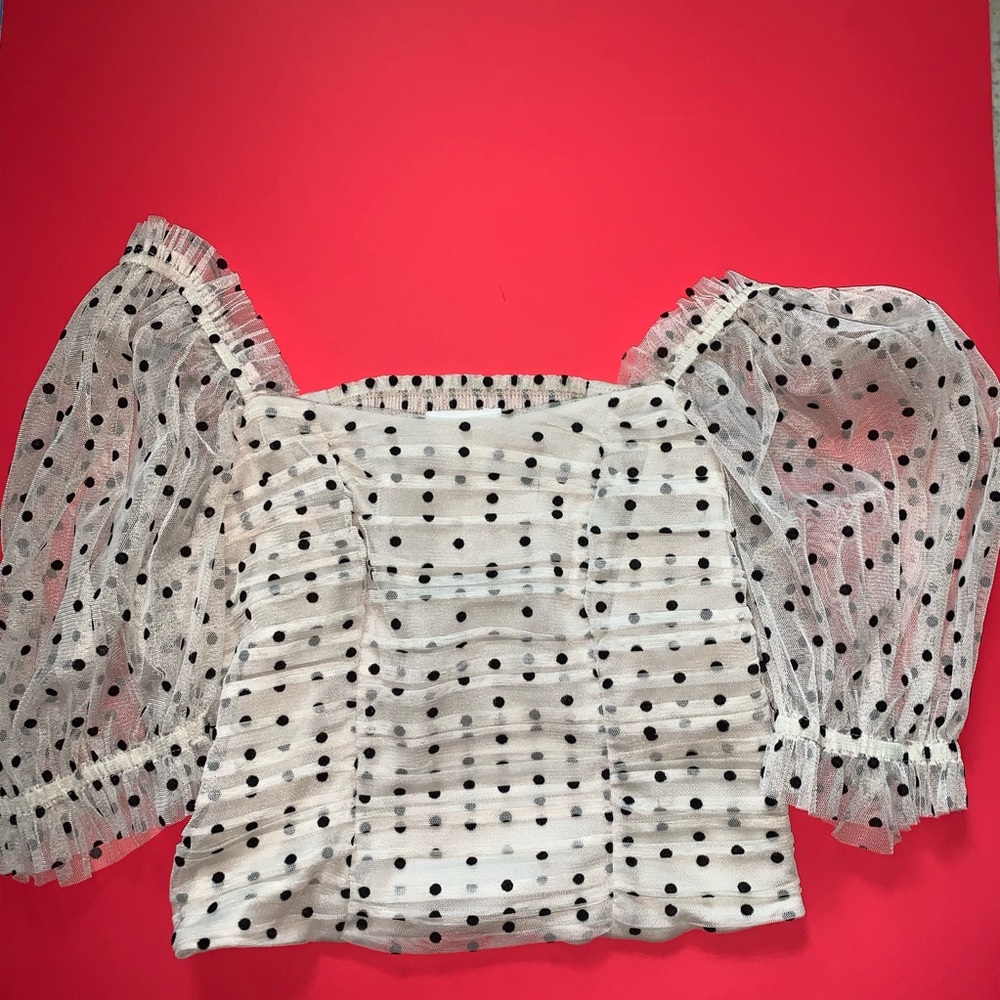 H&M Polka Dot Blouse